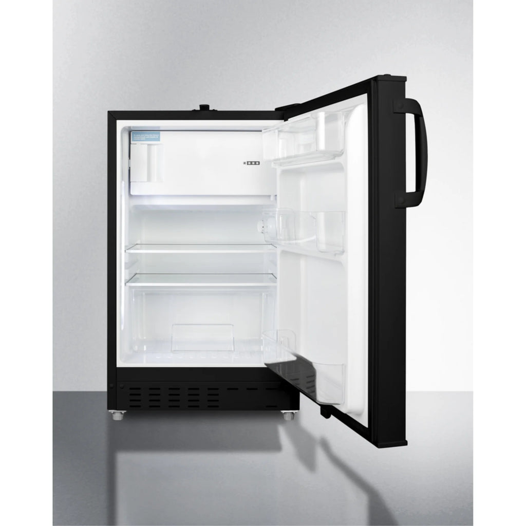 20" Wide Built-In or Freestanding Refrigerator-Freezer with Lock Y415