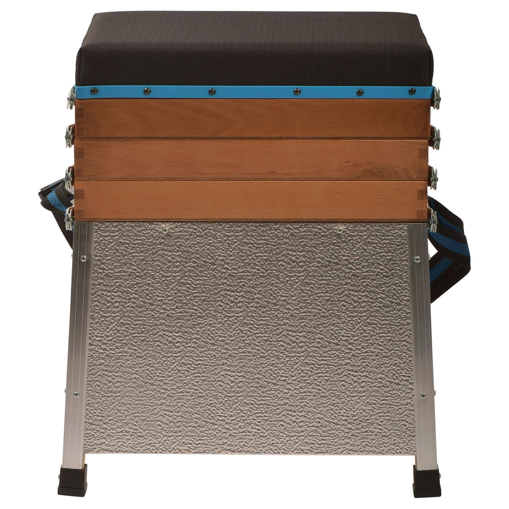 3-Tray Still Fishing Seat Basket in Ochre S9211