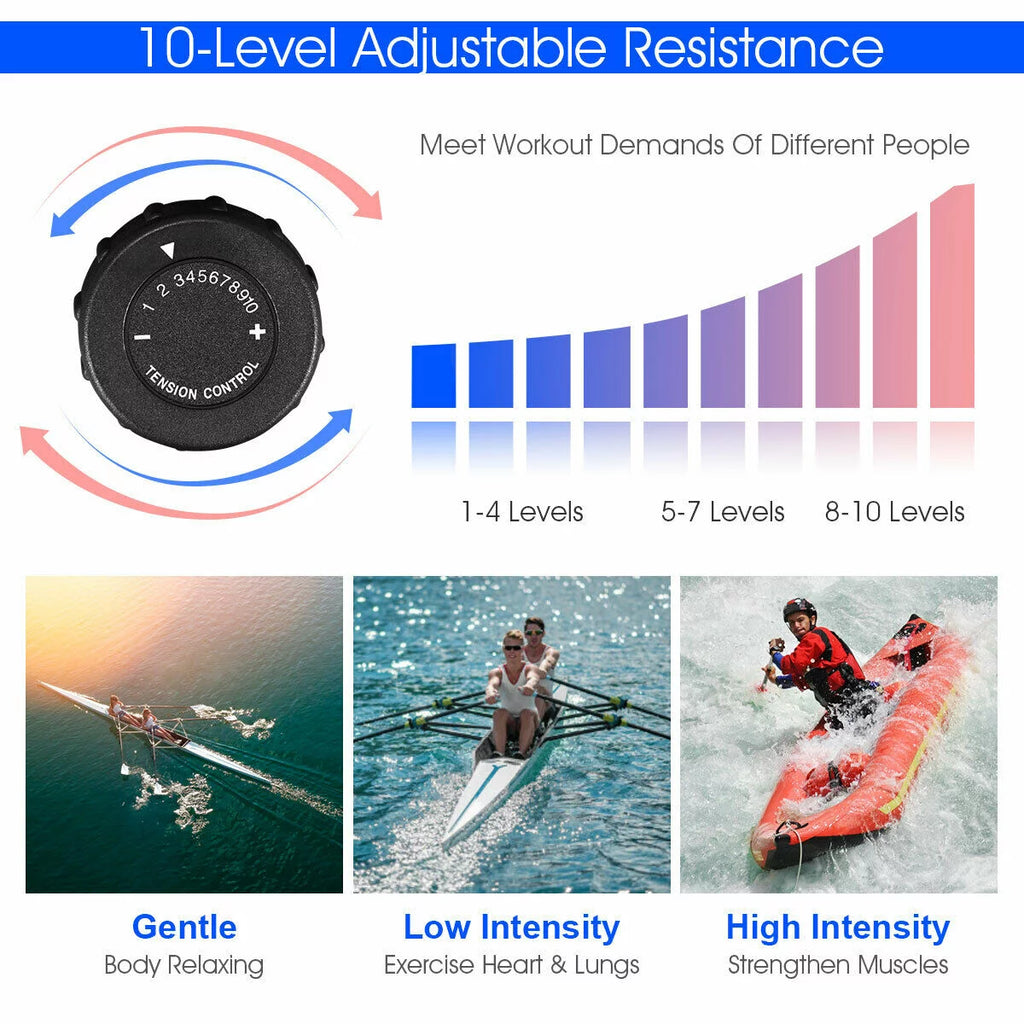 Foldable Magnetic Rowing Machine K670