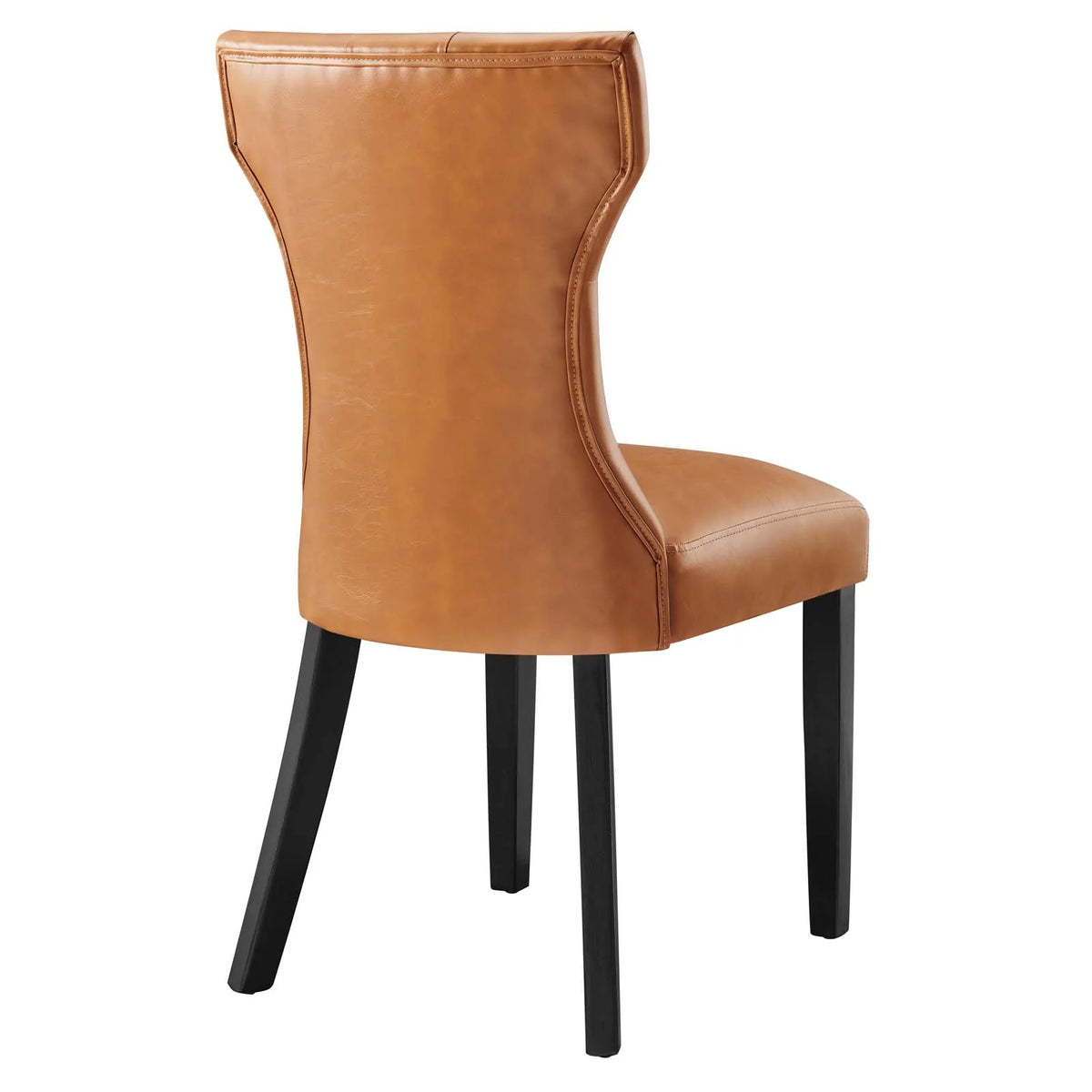 Tan Vinyl Side Chair C809618