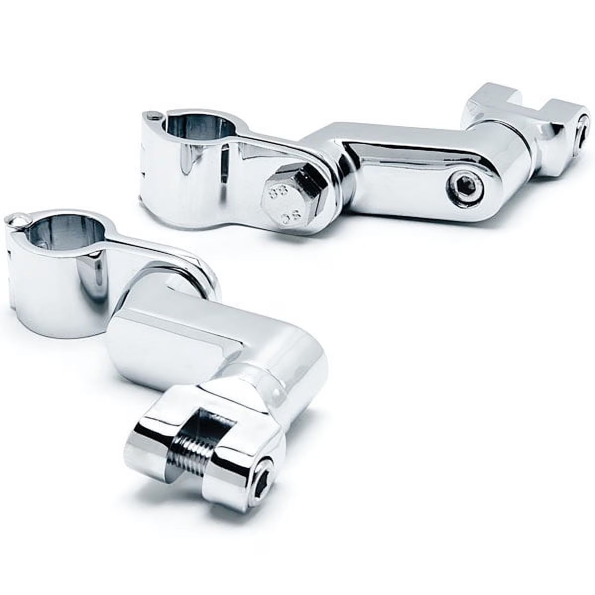 Chrome Engine Guard Foot Peg Clamps L794768