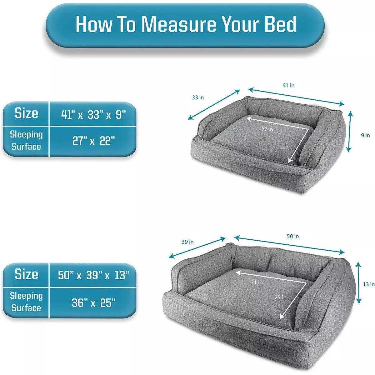 Memory Foam Sofa Pet Bed Z28305