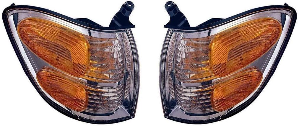 Signal Light Assembly Pair for Toyota Tundra 2001-2004 C3895
