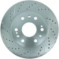 Front Driver Side Drilled & Slotted Brake Rotor A109789