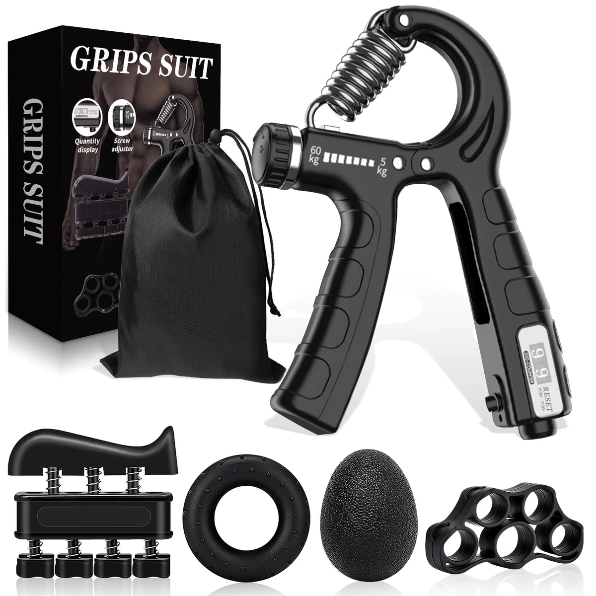 Adjustable Hand Grip Strengthener S140