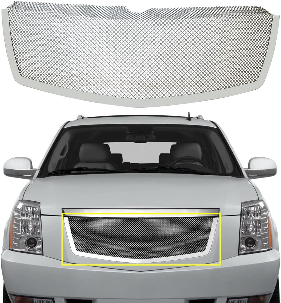 Chrome Grill Insert for Cadillac Escalade 2007-2014 O2199