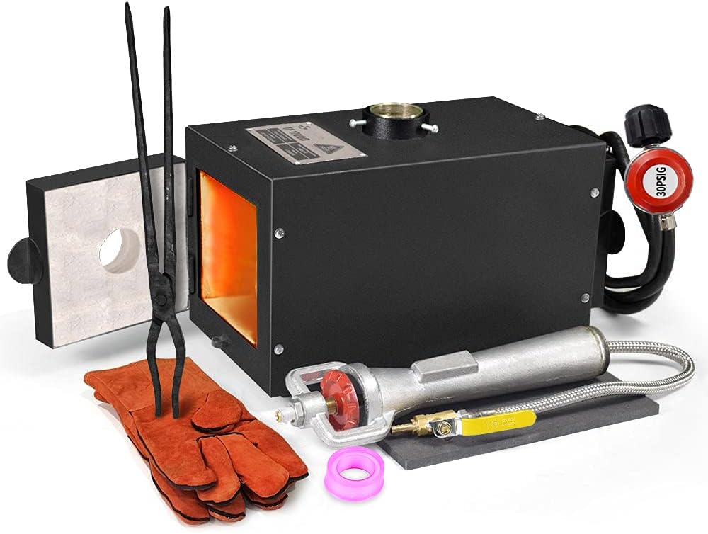 Portable Propane Single Burner Forge Kit Y778
