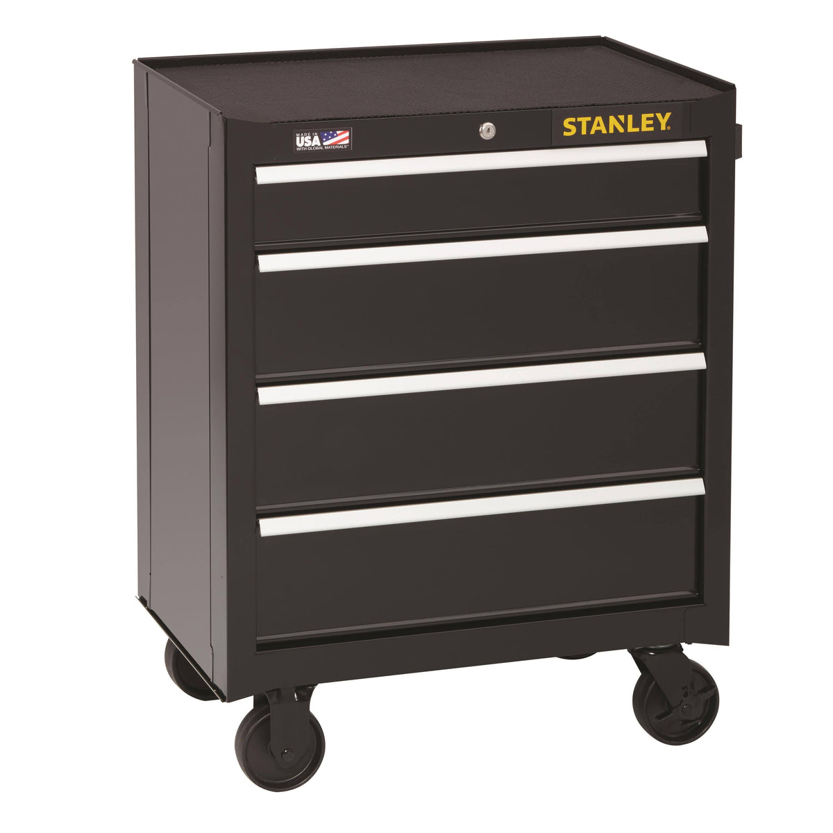 Black 4-Drawer Rolling Tool Cabinet N88019