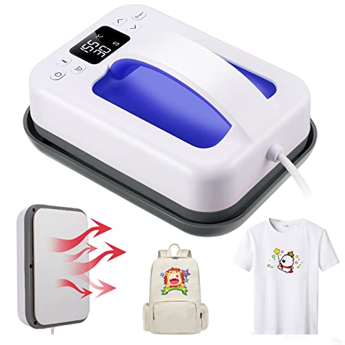7" x 5" Blue Heat Press Machine G505
