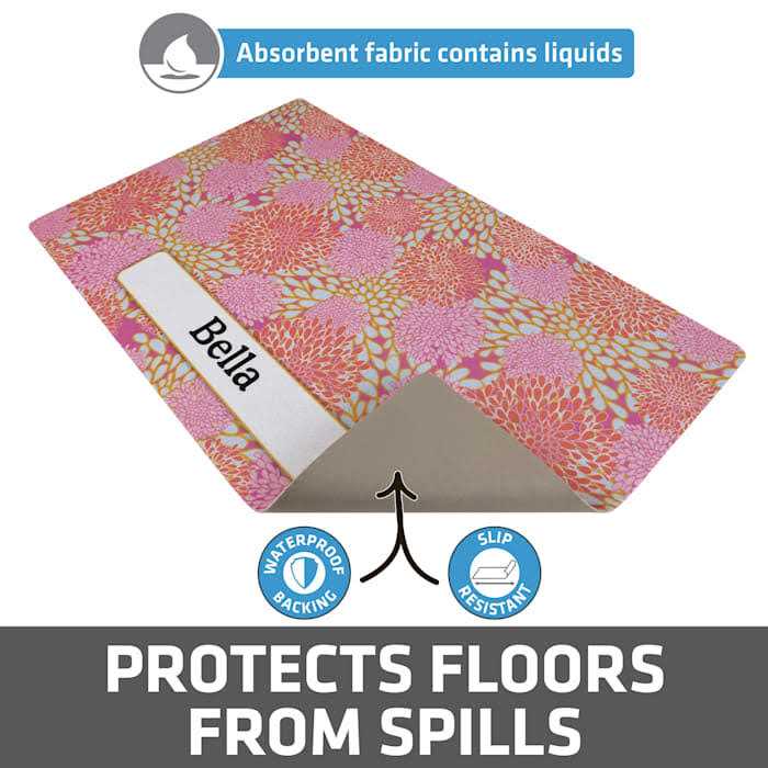 Personalized Pet Feeding Mat Y52966