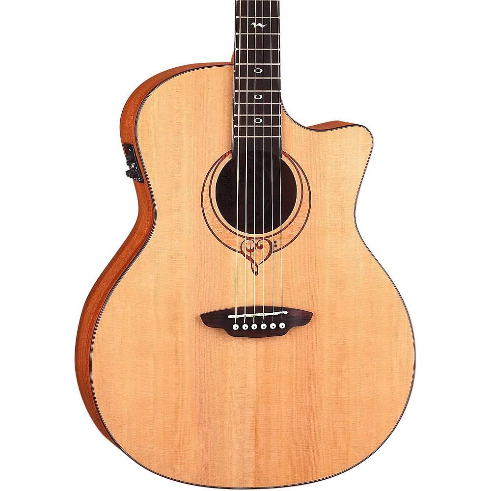 Grand Concert Acoustic Electric Guitar H42936