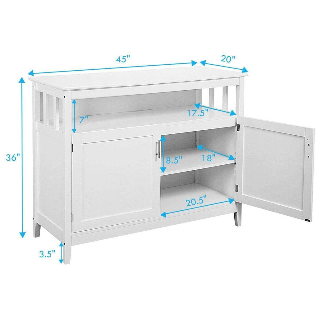 Kitchen Storage Sideboard Buffet Cabinet W392