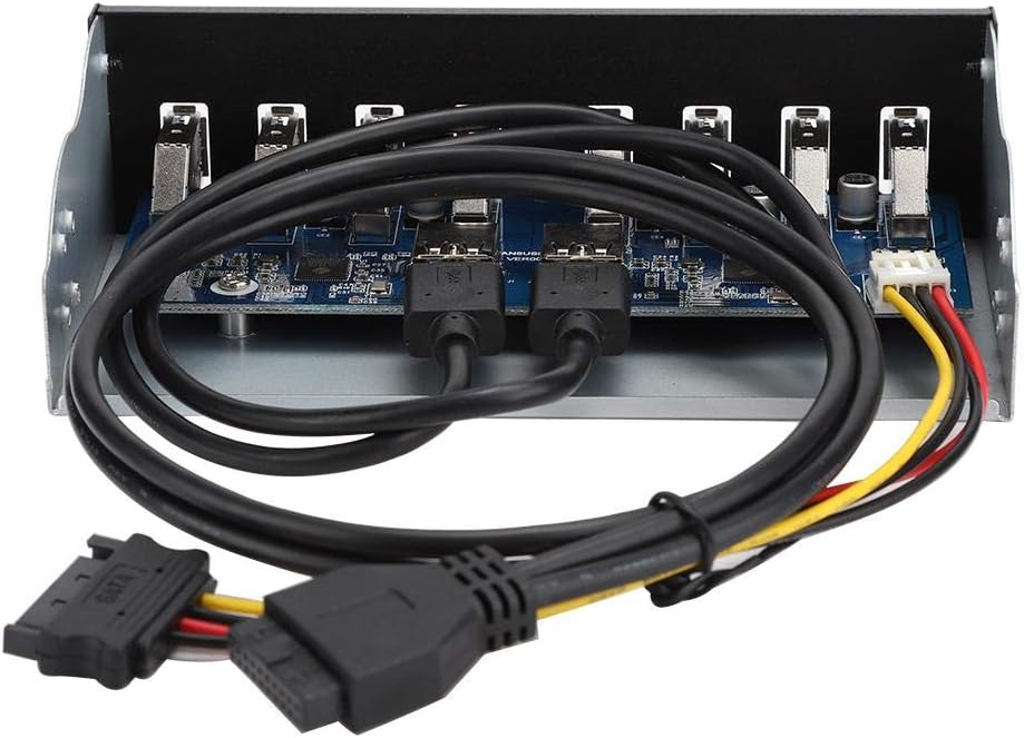 USB3.0 8 Port Hub Optical Drive Front Panel Adapter W17182