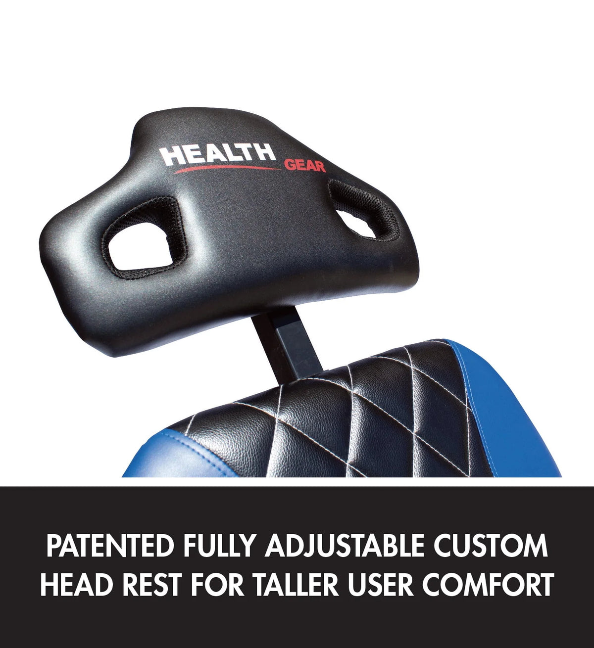 Blue Heat and Vibration Massage Inversion Table R271502