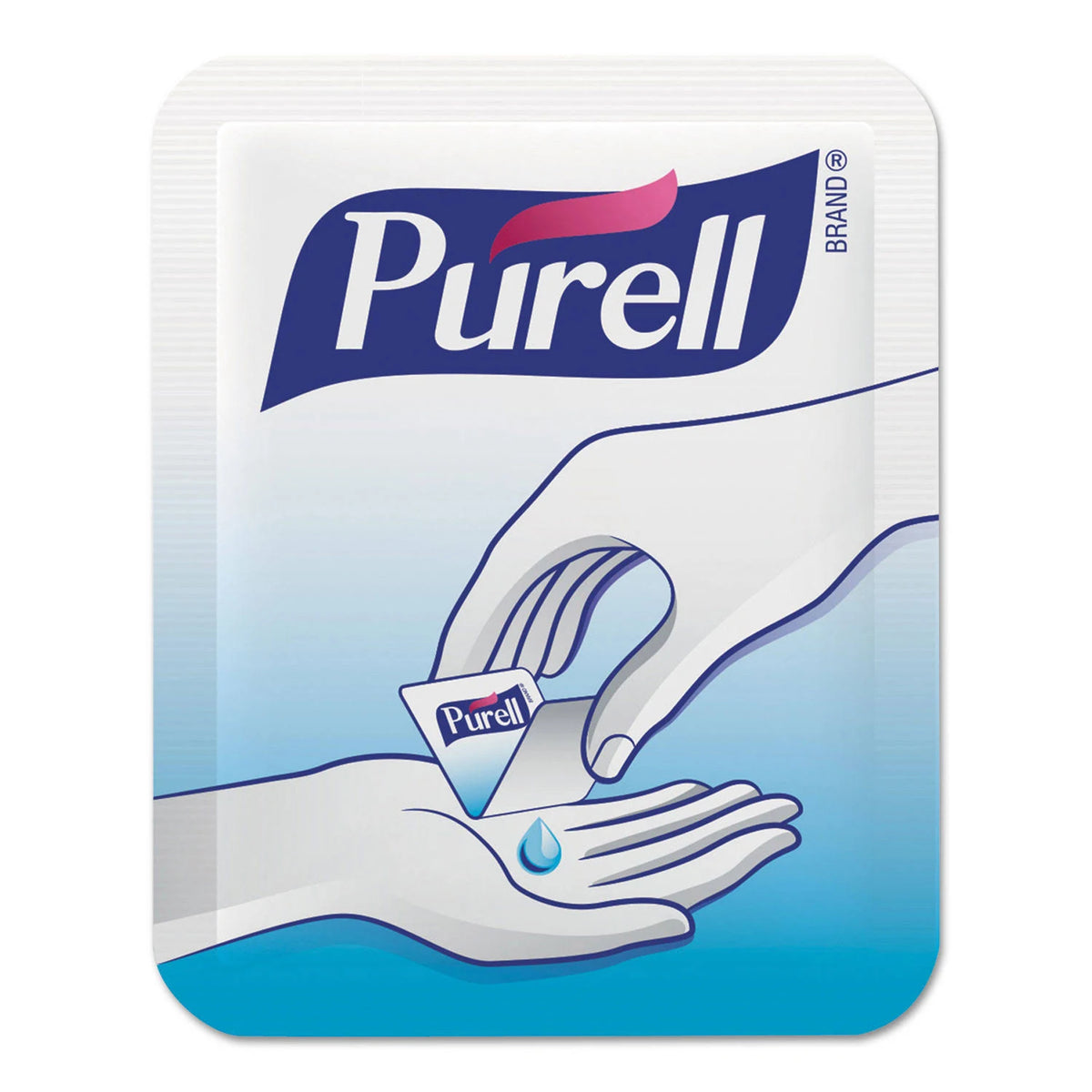 2000/CT Clear Single Use Hand Sanitizer Packet I404