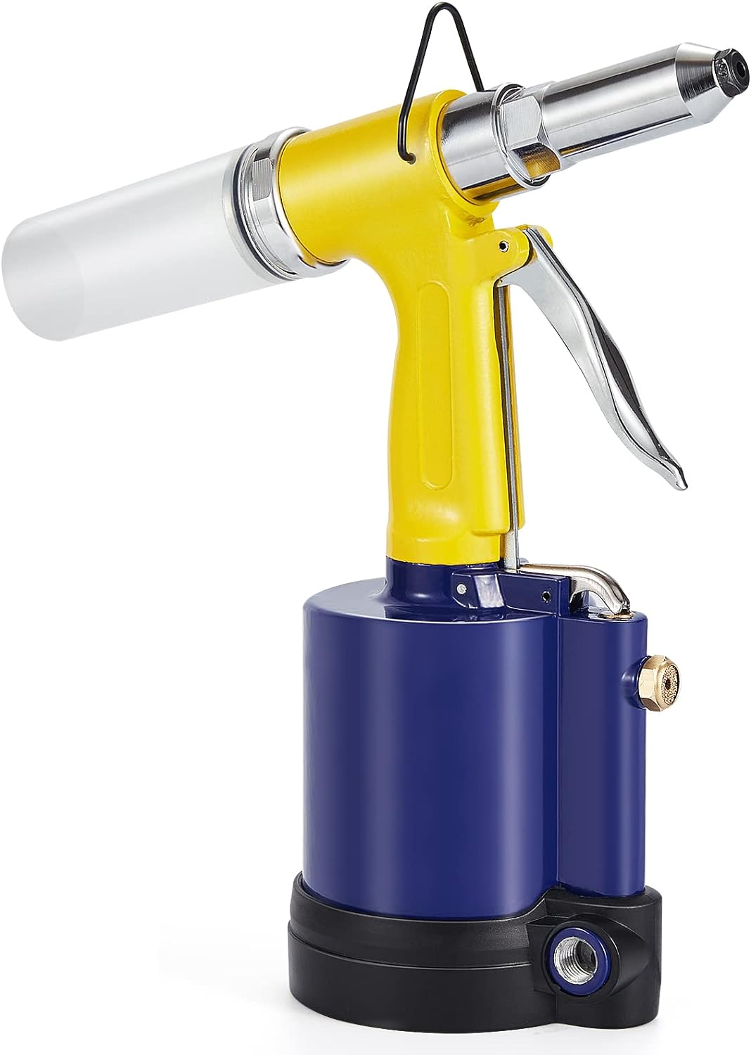 Pneumatic Air Riveter with 50pcs Open End Blind Rivet, Pack of 2 D72437
