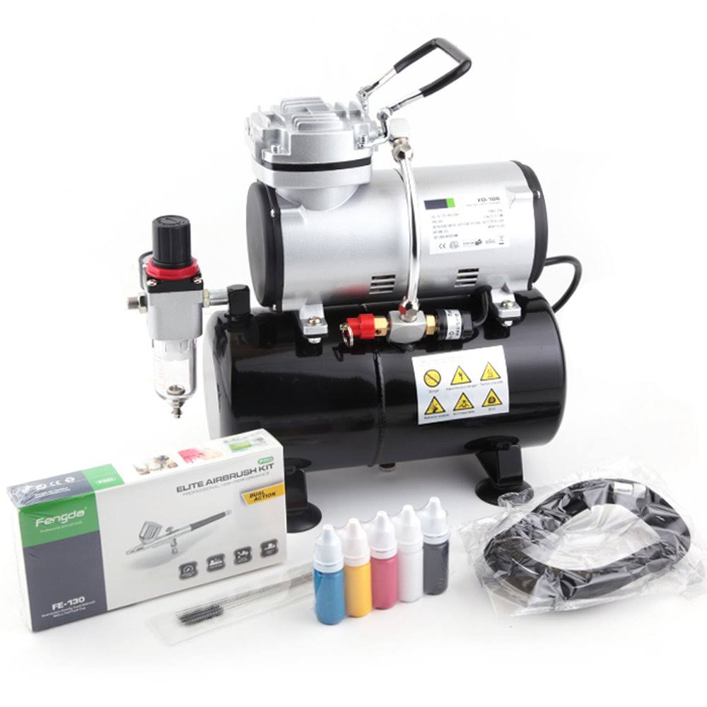 Airbrush Kit with Compressor and Accessories N654741
