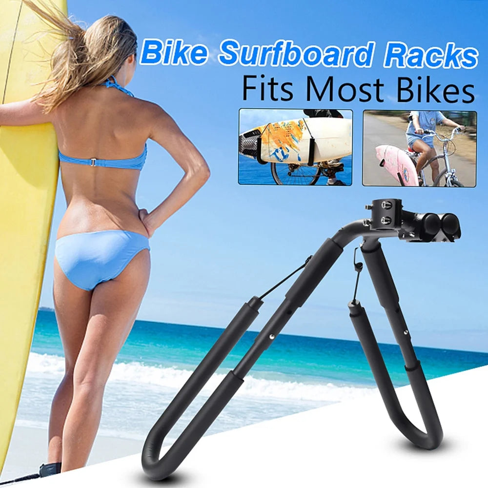 Surfboard Bicycles Carrier Rack Bike Skimboard Side Kiteboard Holder O768166