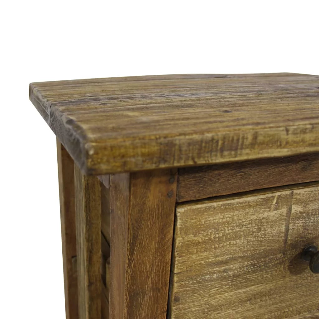 Solid Reclaimed Wood Nightstand X551978