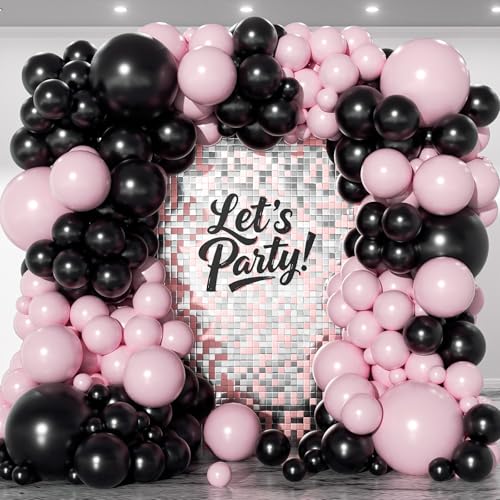 165Pcs Christmas Balloon Arch Garland Kit Red White Green Gold Latex Balloons P975