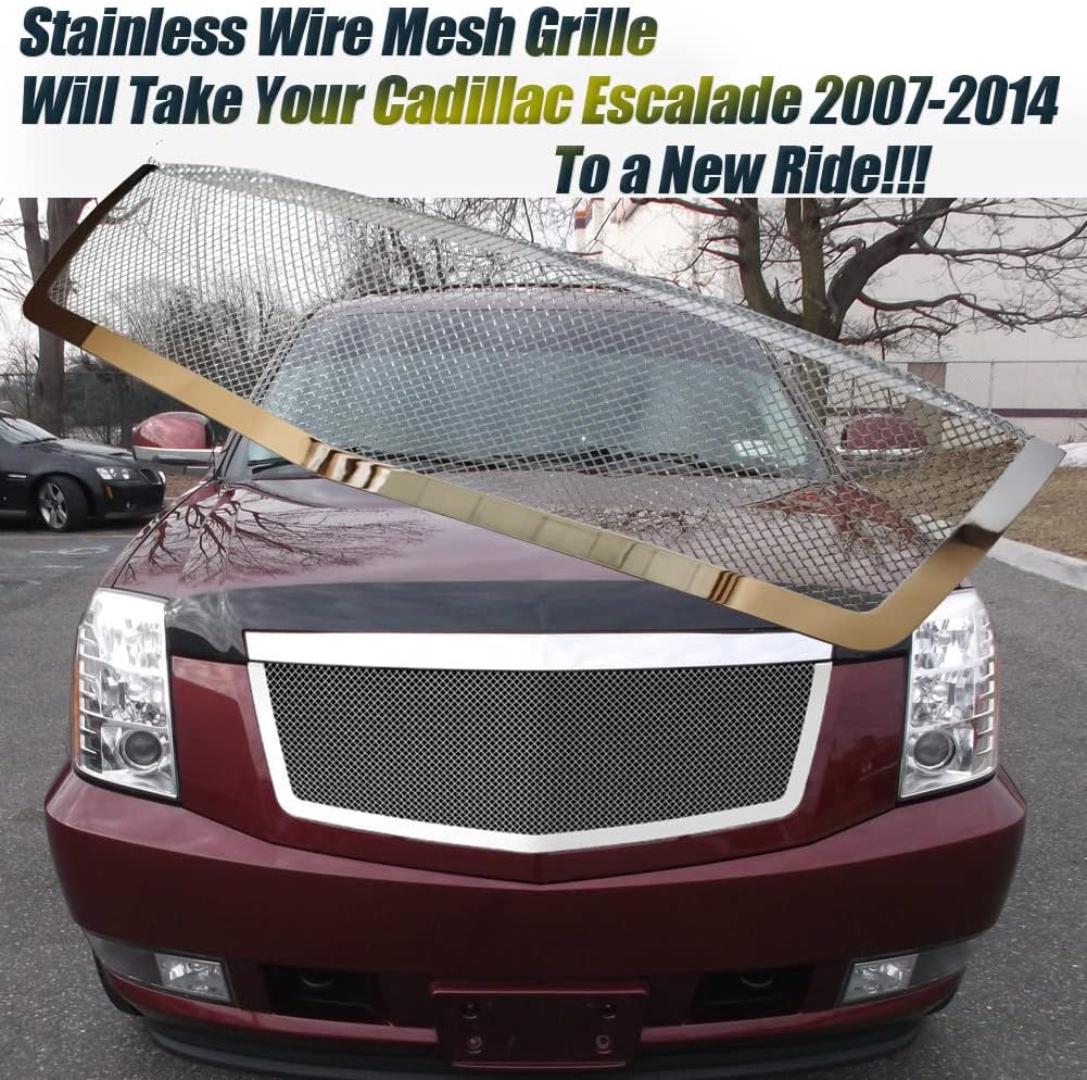Chrome Grill Insert for Cadillac Escalade 2007-2014 O2199