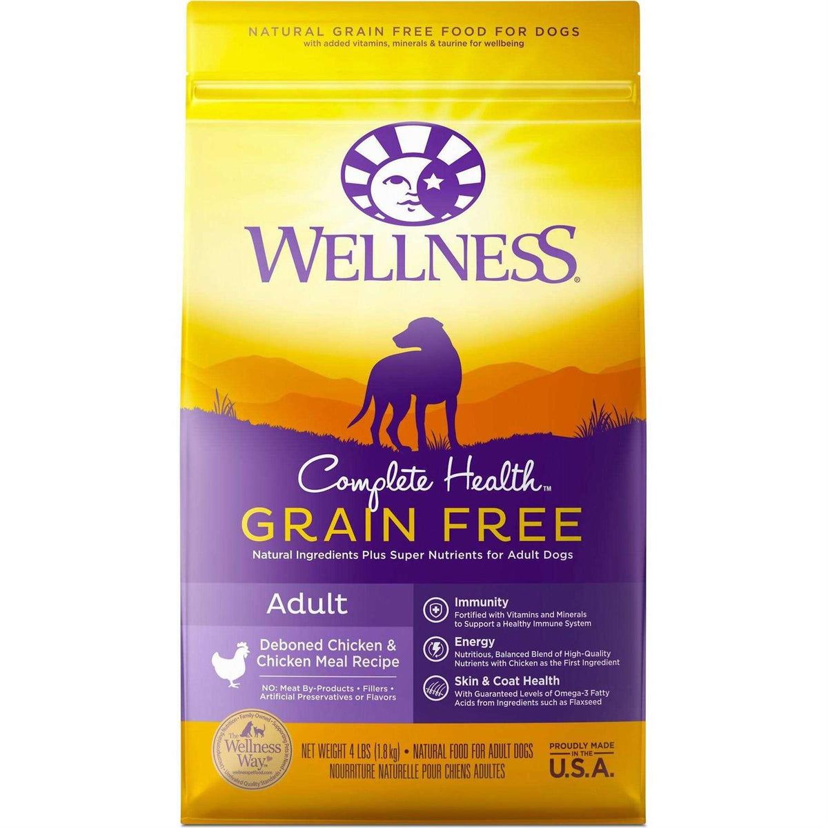 Deboned Chicken & Chicken Meal Grain-Free Dry Dog Food W9729