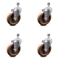 Glass Filled Nylon Swivel Caster Set of 4 J448
