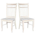 Solid Wood Dining Chairs, Set of 2 B9991