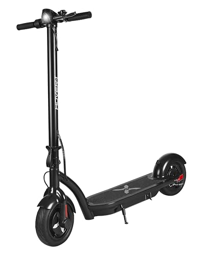 Foldable Electric Scooter with 450W Brushless Motor, 18 mph Max Speed, 10" Air-Filled Tires and 12 Mile Range T11624