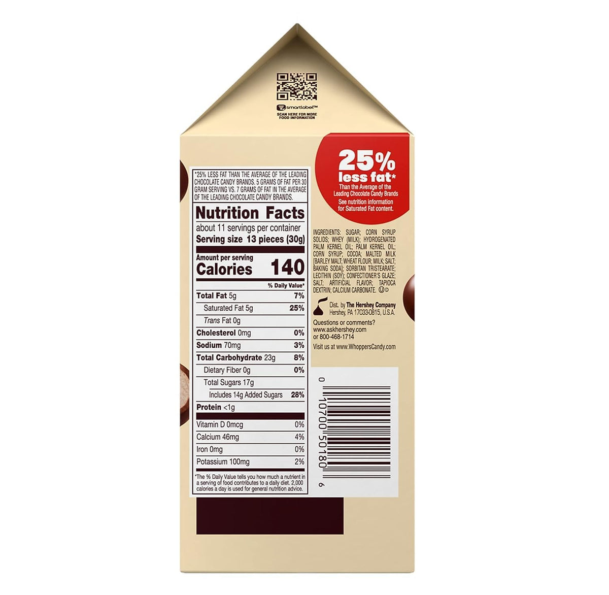 Pack of 4 12 Ounce Malted Milk Balls Y403556