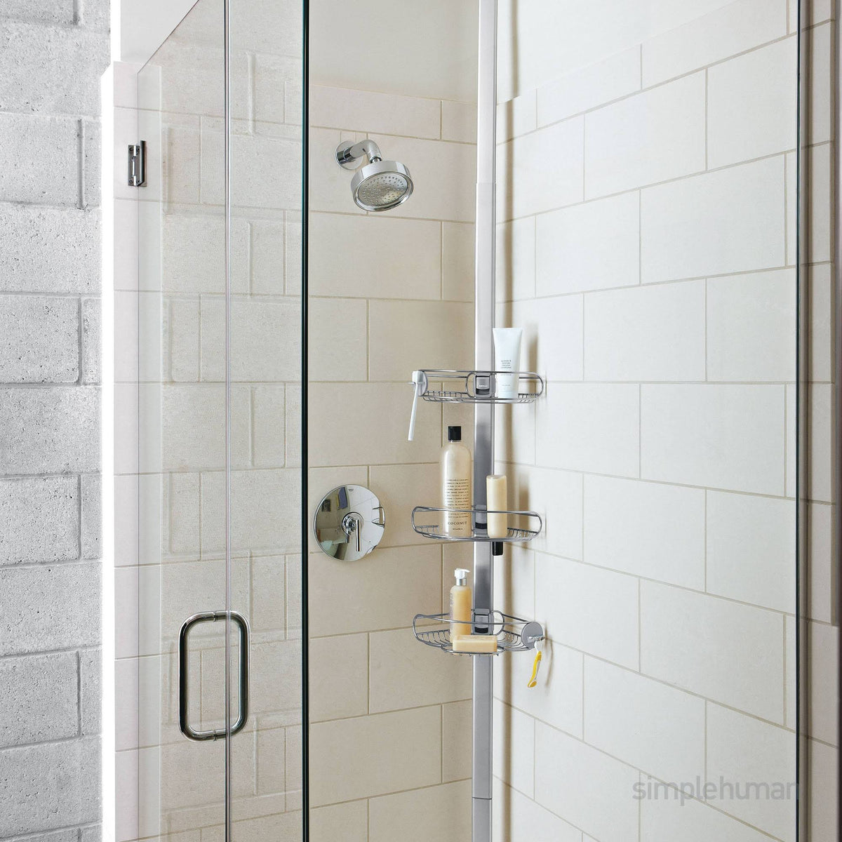 Stainless Steel Tension Shower Caddy U24208