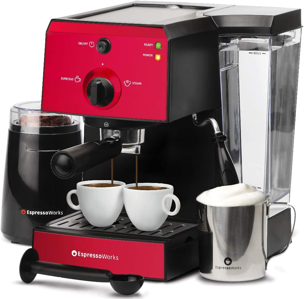 15 Bar Espresso Machine & Cappuccino Maker with Milk Steamer L25854