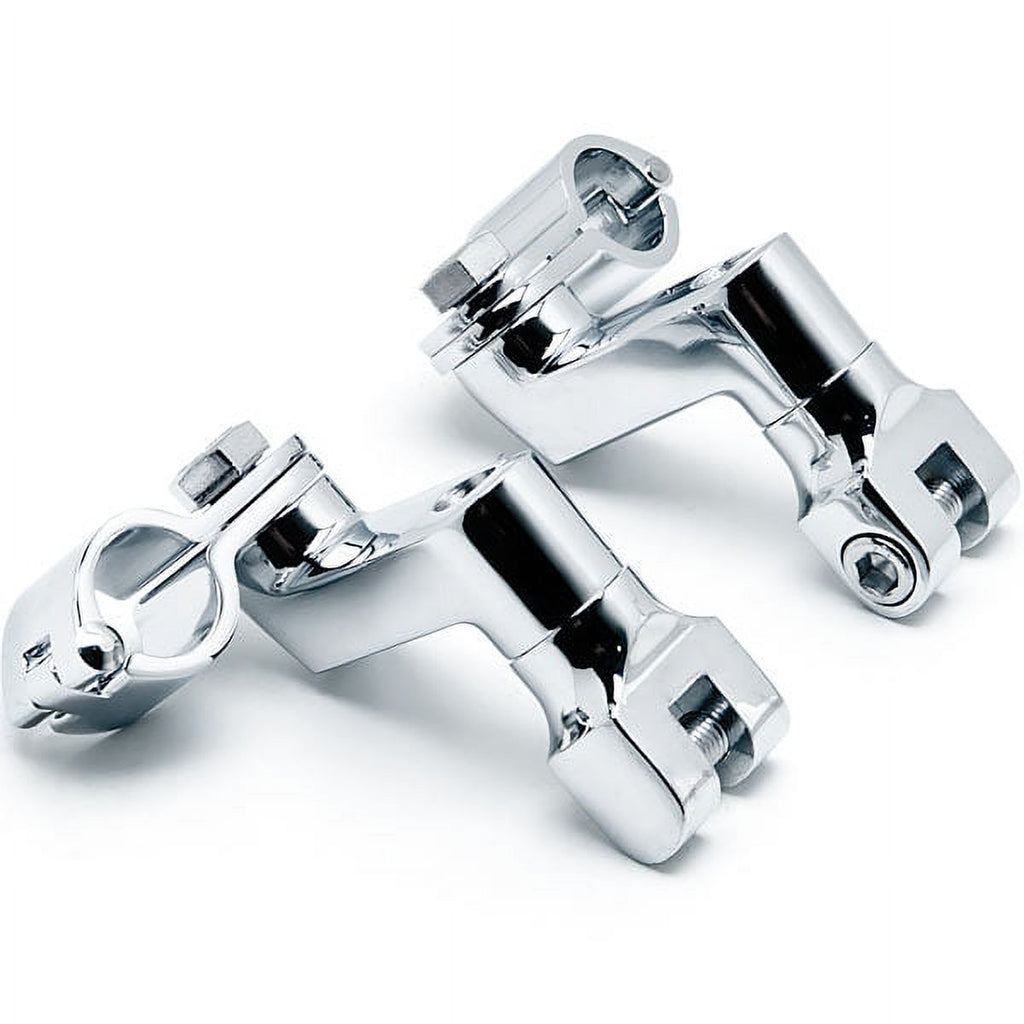 Chrome Engine Guard Foot Peg Clamps L794768
