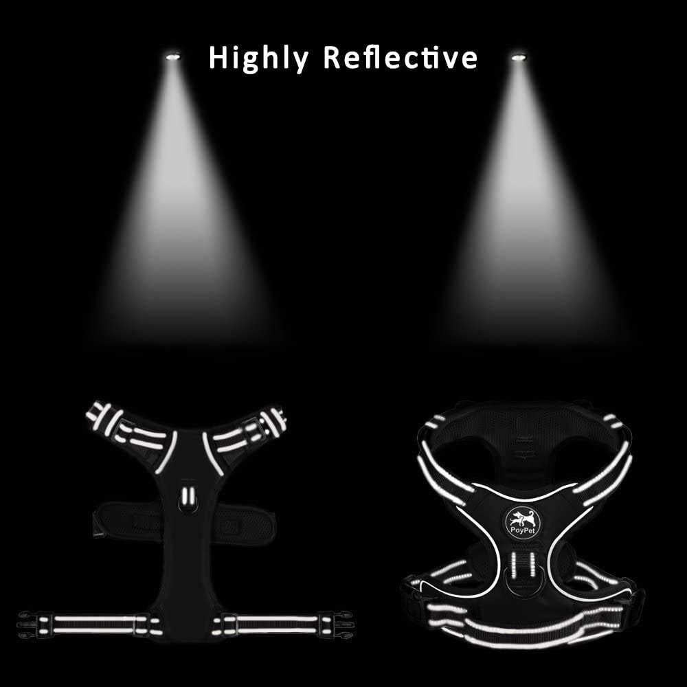 No Pull Reflective Dog Harness G58195