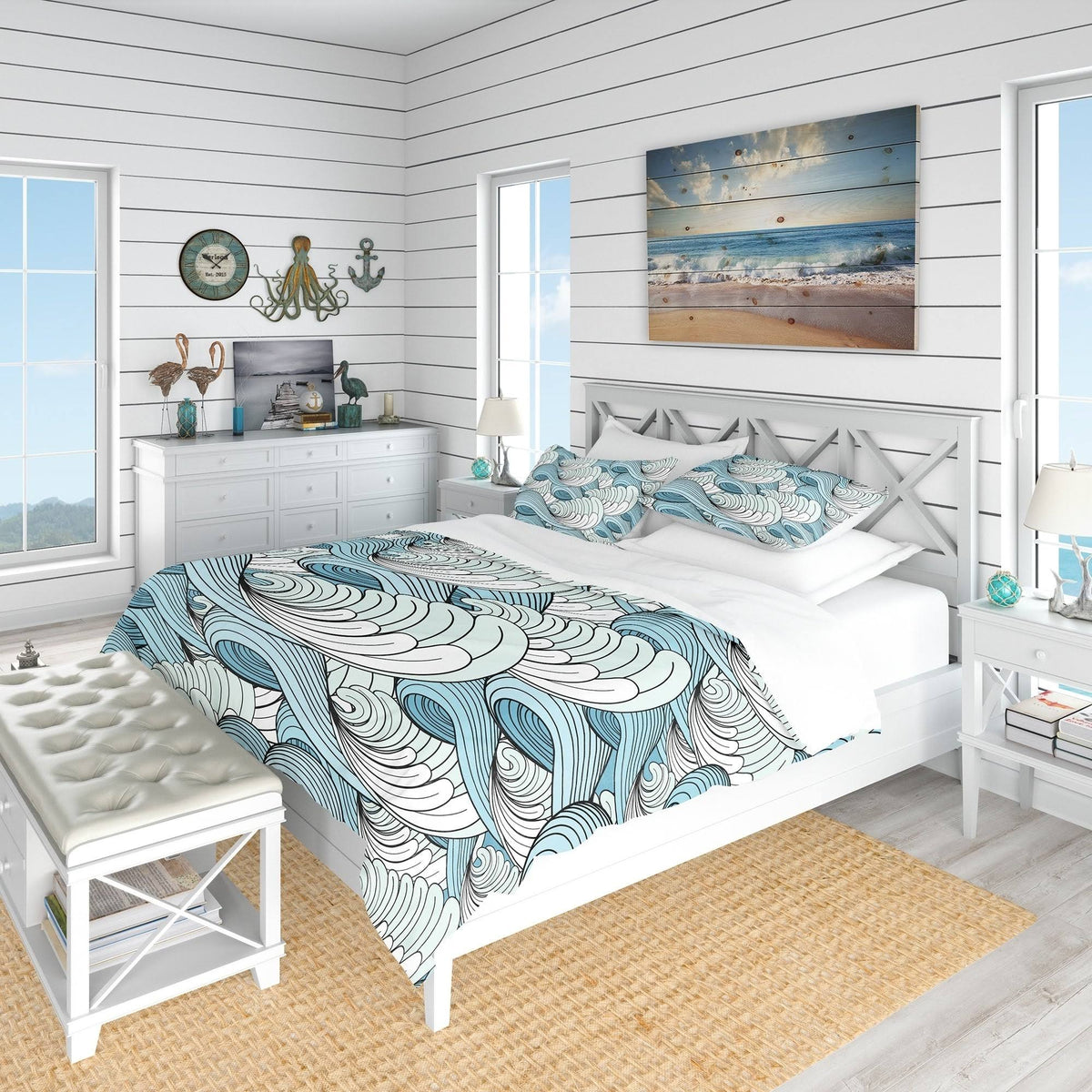 White Queen Duvet Cover Set S794052