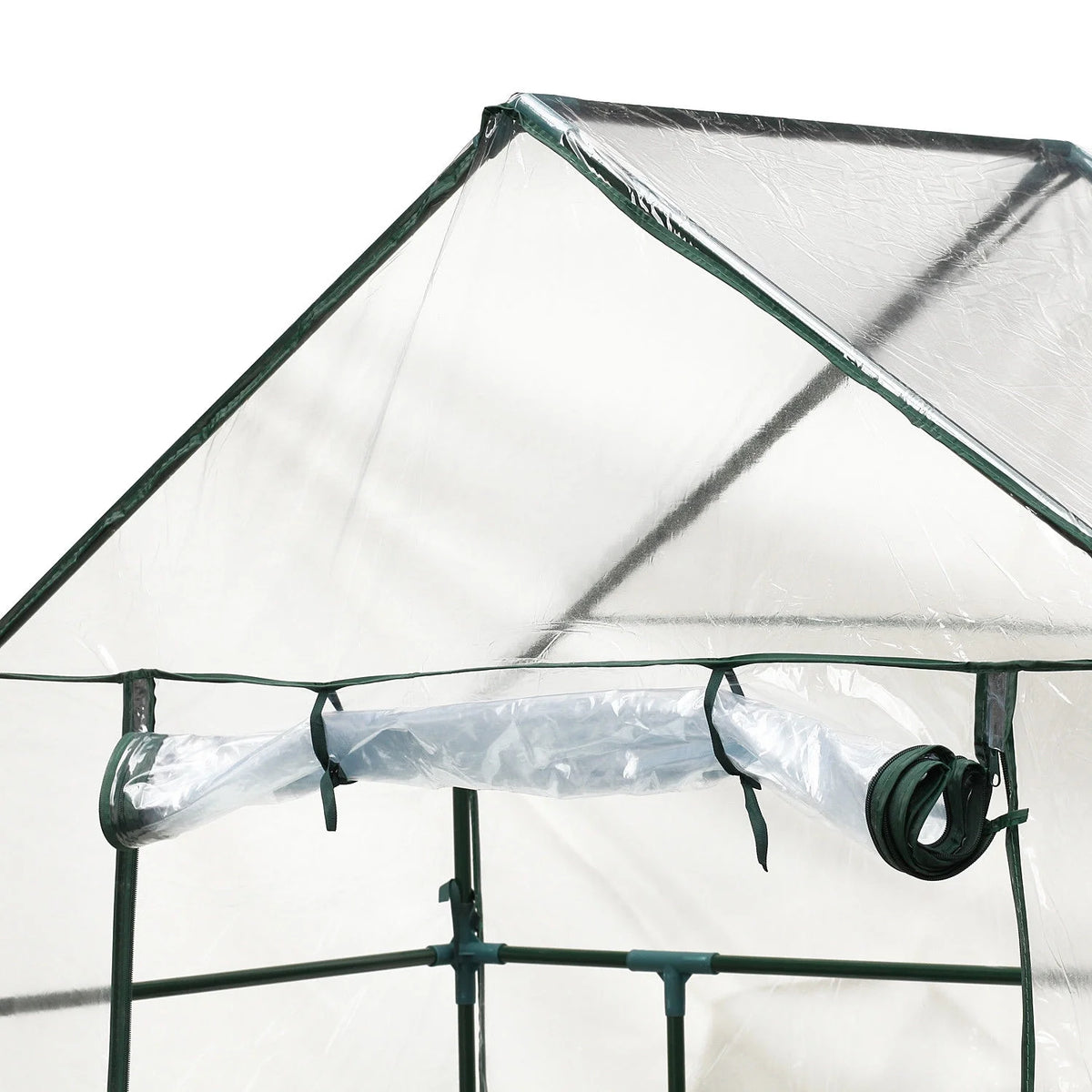 Portable Mini Walk-In Greenhouse with 3 Tier Shelves V48901