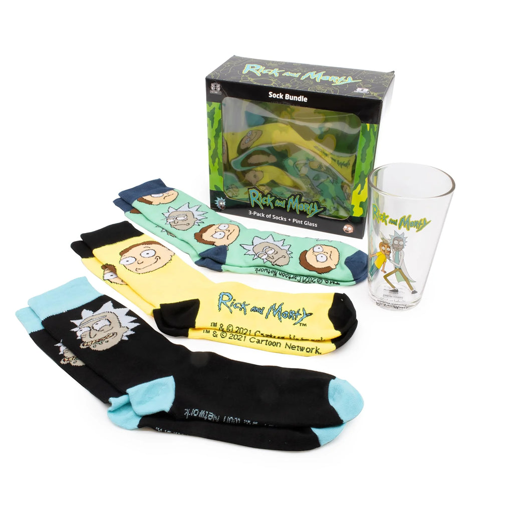 Pint Glass and Sock Bundle R2141