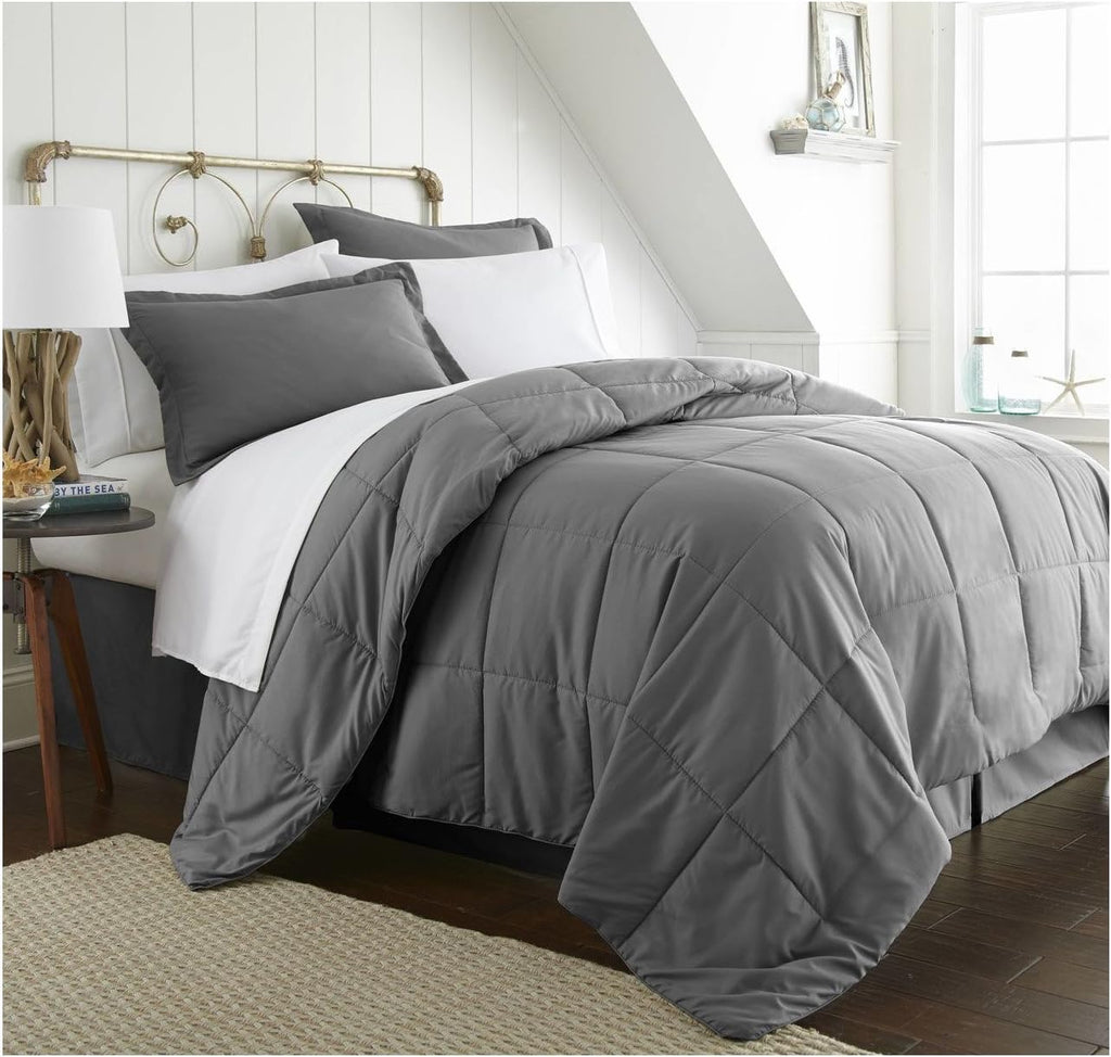 Navy 8 Piece Bed in a Bag Queen O102476