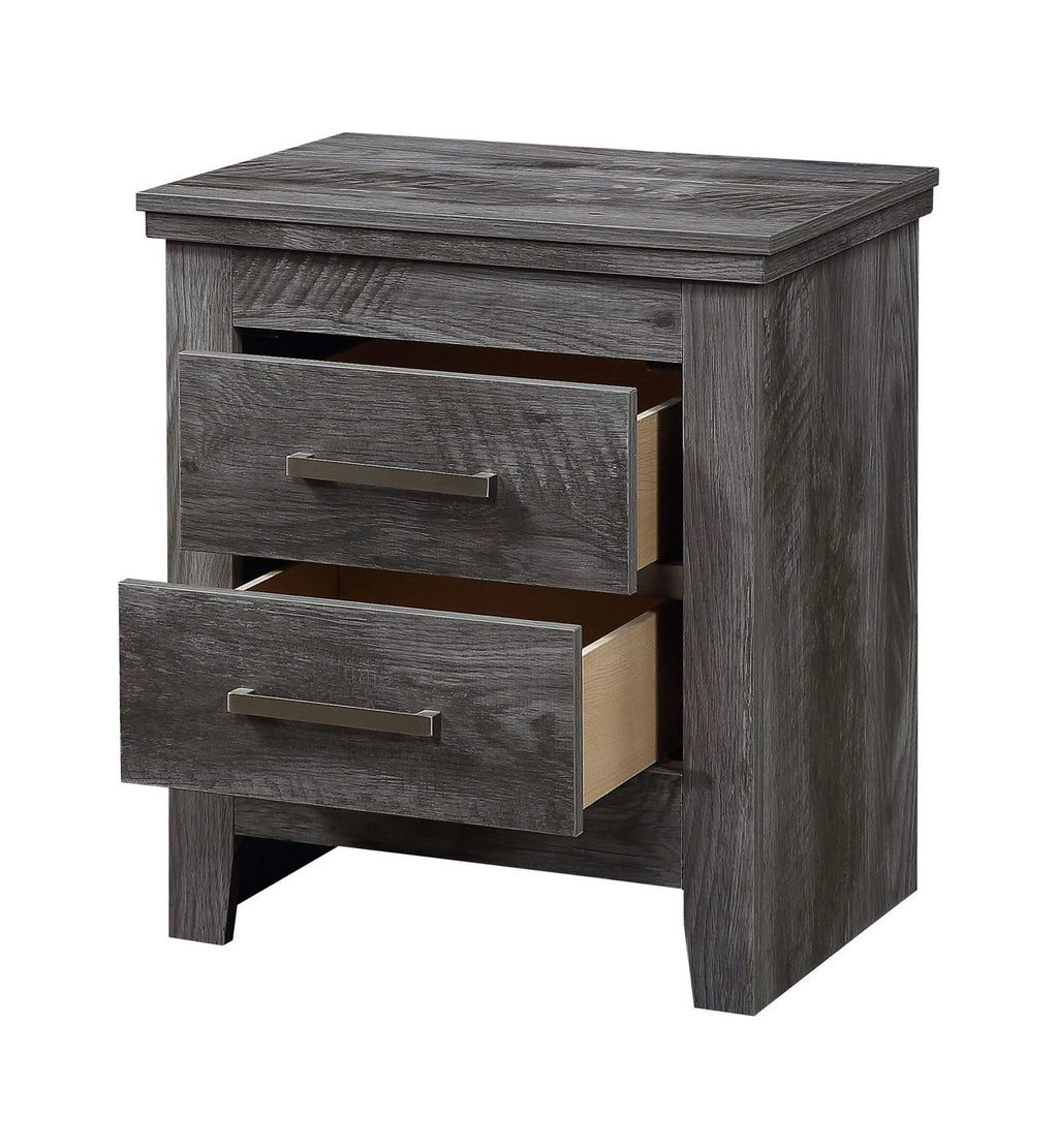 Gray Oak Nightstand W34598