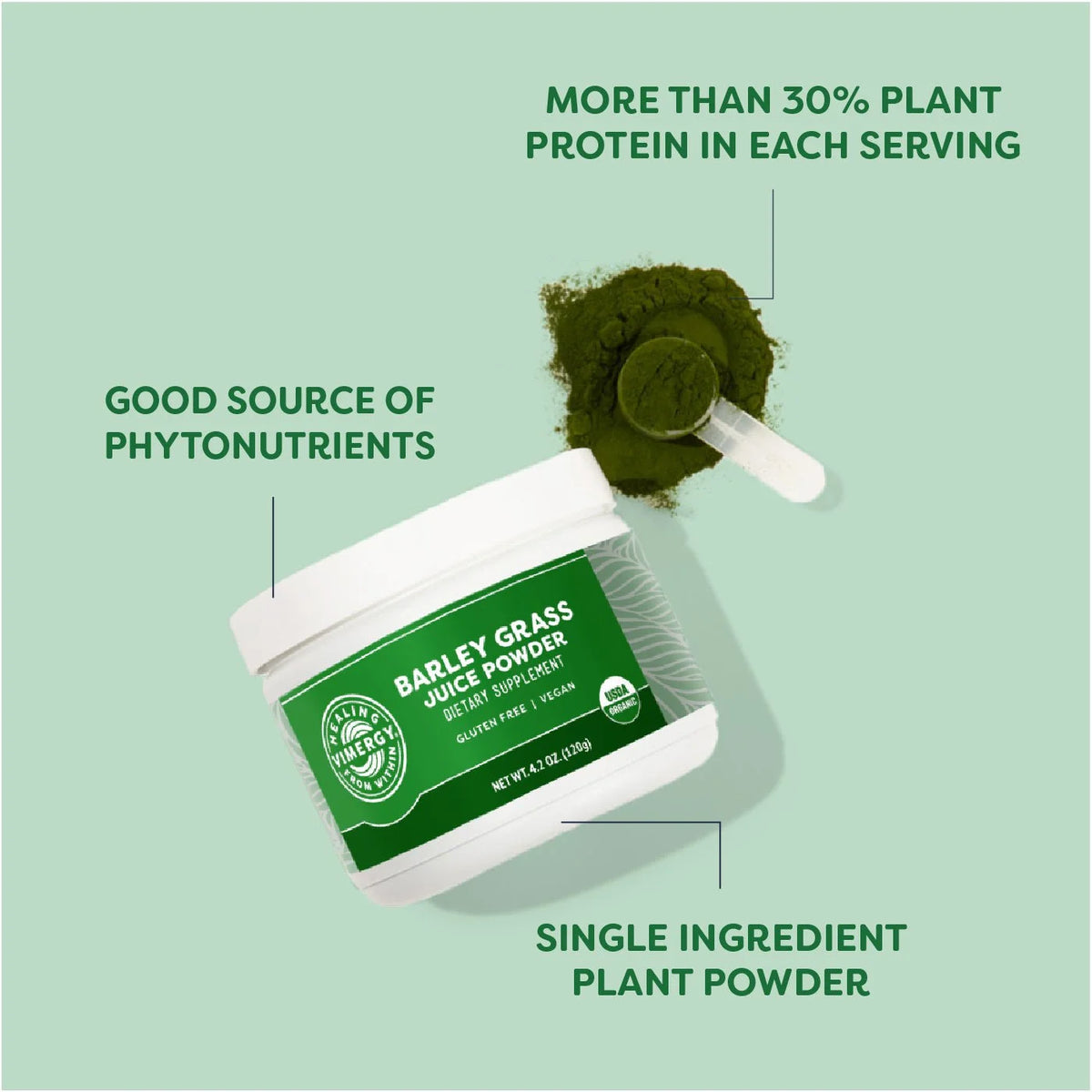 USDA Organic Barley Grass Juice Powder B92141