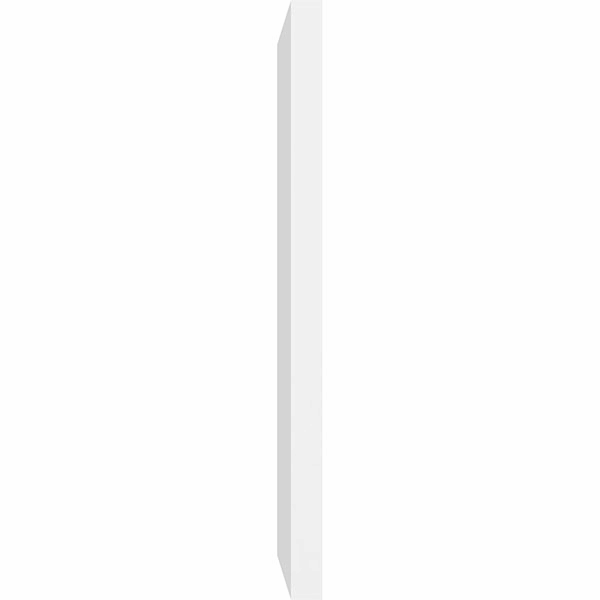 PVC Gable Vent with Brickm Q80536