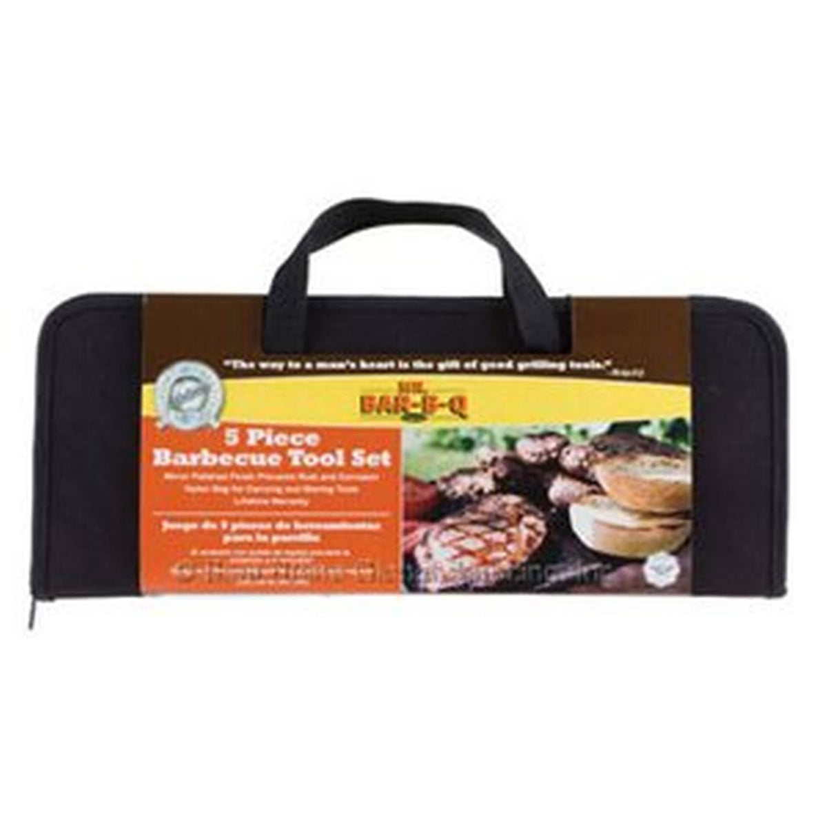 5 PC Grill Tool Set with Case J7112