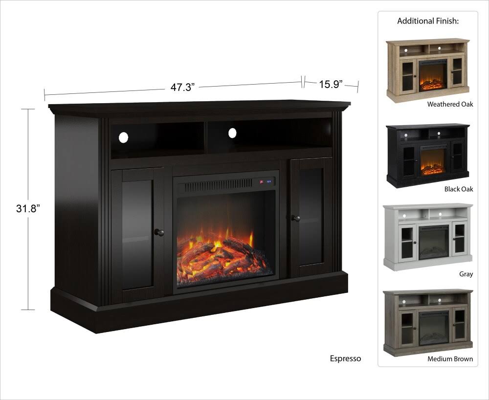 Electric Fireplace TV Console G95783