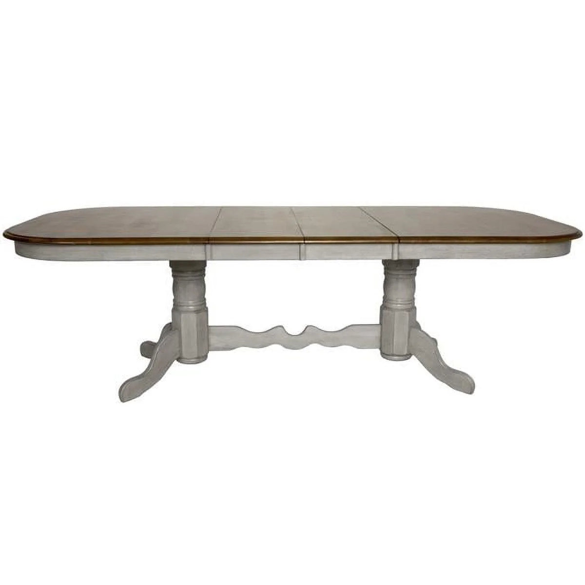 Extendable Double Pedestal Dining Table N96301