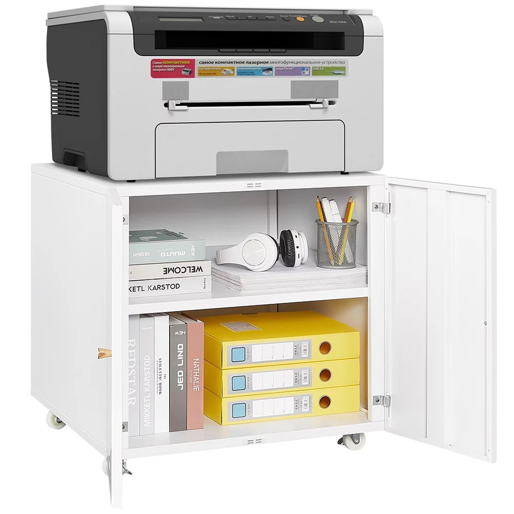 Mobile File Cabinet with 4 Wheels H8841