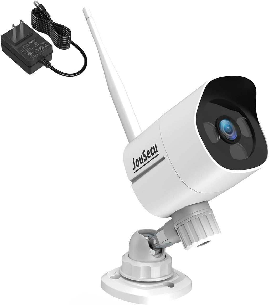 5MP Full Color Night Vision Wireless Security Camera System, 8CH WiFi NVR Kits, 4Pcs Outdoor Indoor CCTV Cameras S820
