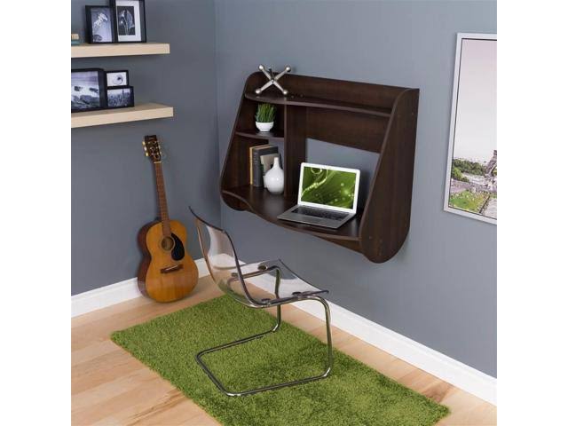 Brown Floating Desk B888
