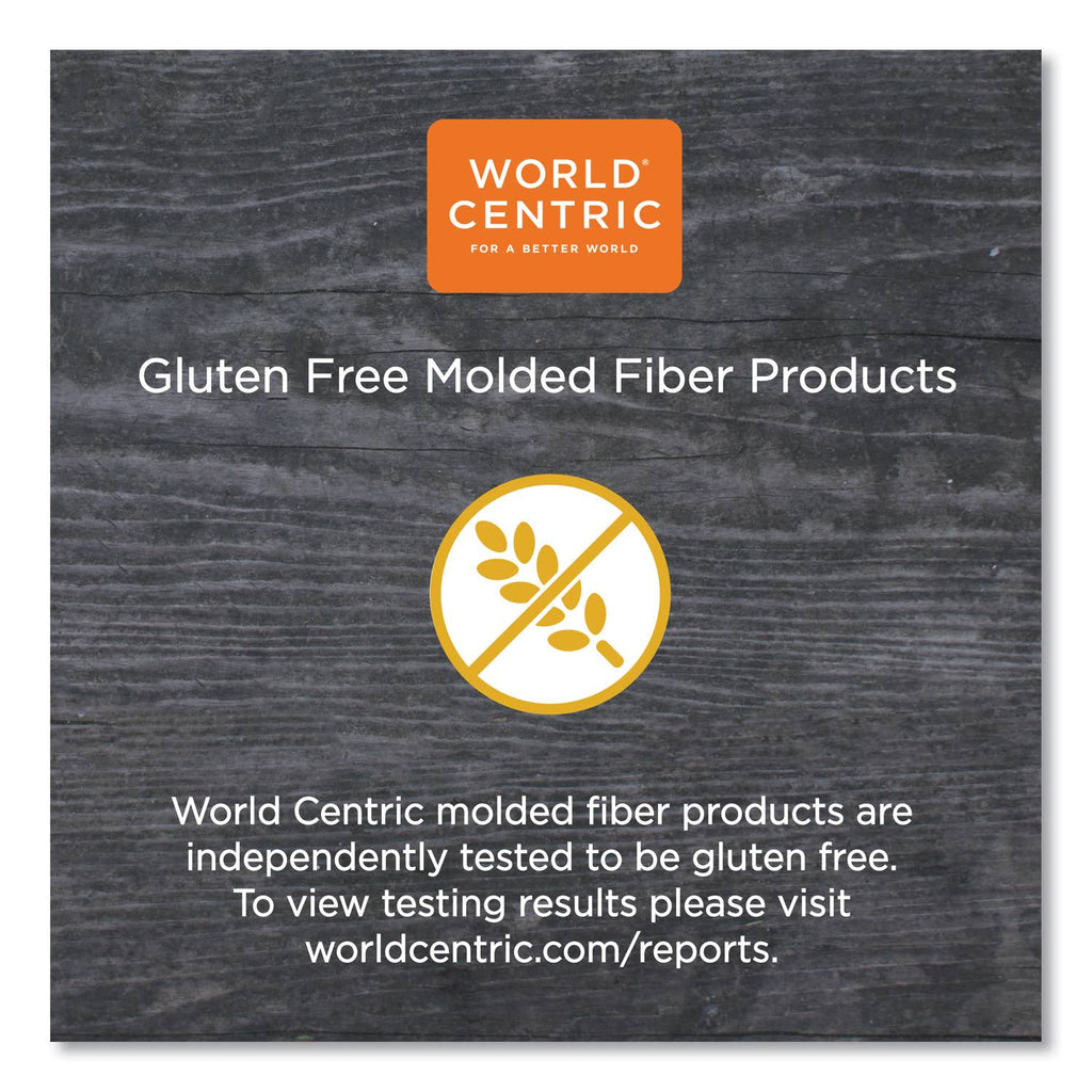 Fiber Hinged Containers, 3 Compartments, 9 x 9 x 3, Natural, 300/Carton G3826