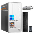 AMD Ryzen 5 Desktop Computer Tower, 32GB RAM 2TB SSD, Windows 11 Pro G481