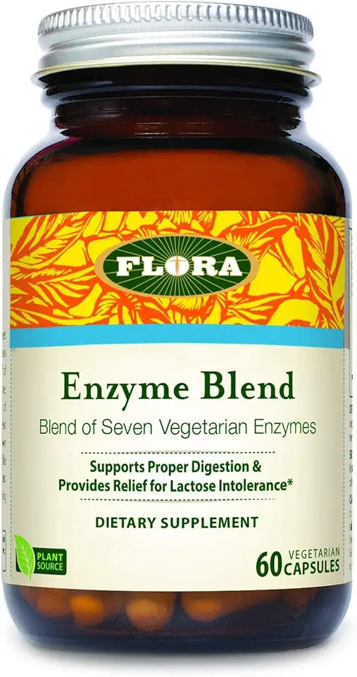 Enzyme Blend 60 Vegetarian Capsules W1386